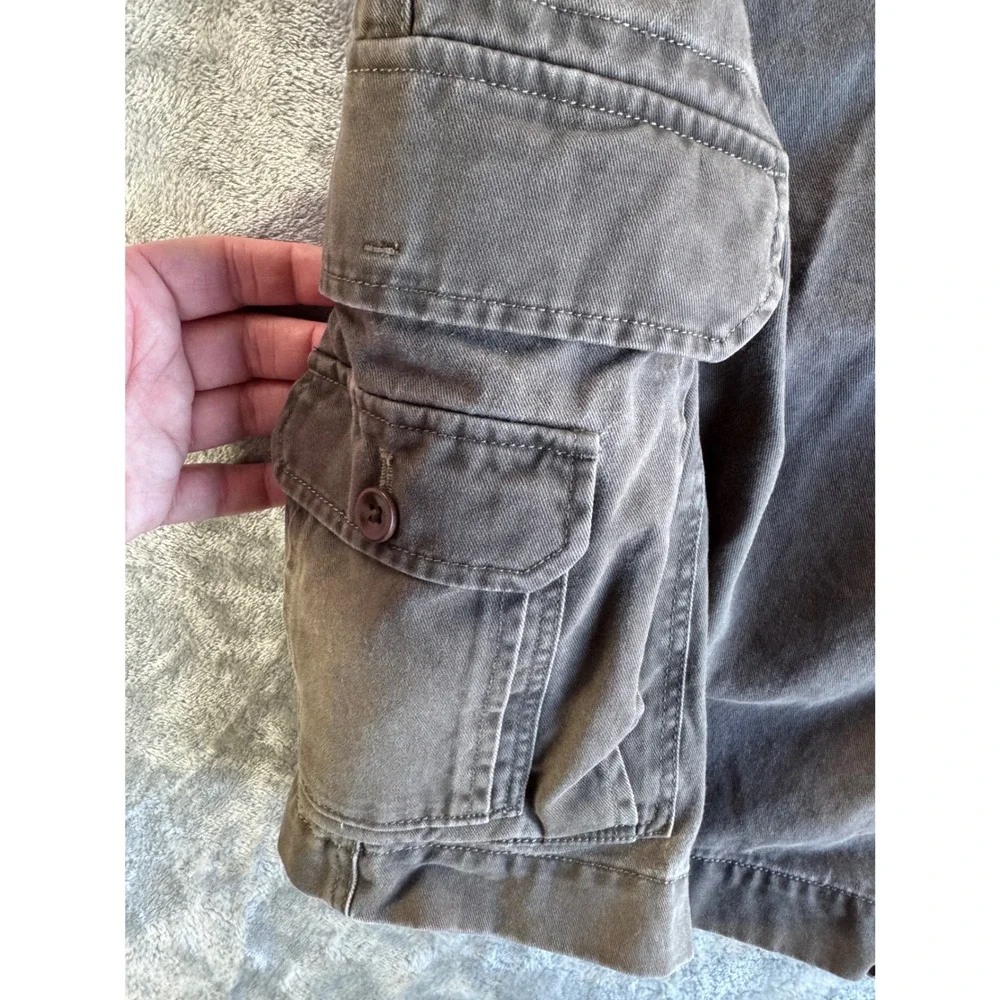 Banana Republic‎ Cargo Shorts Mens 38 Brown Utility Preppy Casual Dadcore